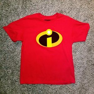 Disney Pixar The Incredibles Red Graphic T Shirt